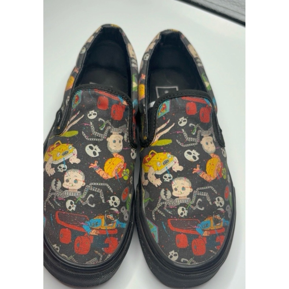 EUC M 5.5, W 7 VANS Disney Pixar Toy Story Sid's mutant toy classic slip on VANS